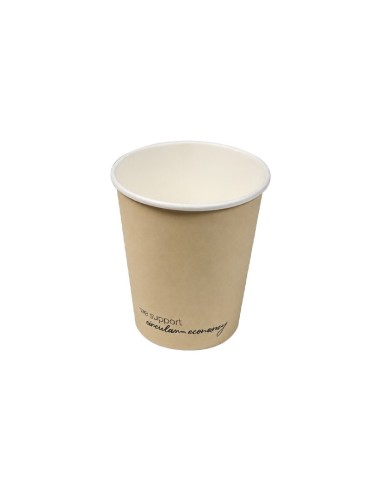 Vaso de Cartón Kraft 240ml (1000Uds)