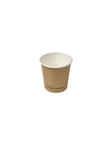 Vaso de Cartón Kraft 120ml (1000Uds)