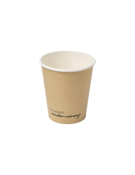 Vaso de Cartón Kraft 200ml (3000Uds)