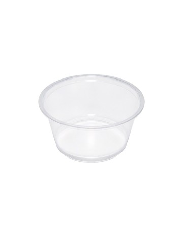 Tarrina Salsas 60ml Transparente (2500uds)