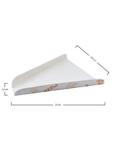 Triángulos de pizza standard (1000uds)