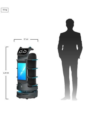 Robot Camarero BellaBot Pro