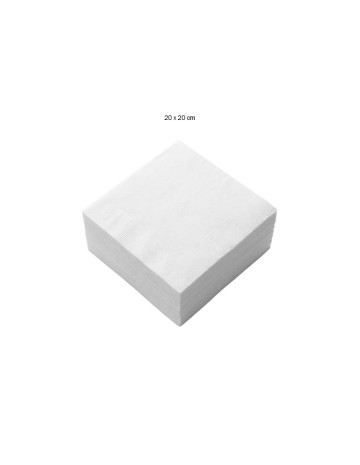 Servilleta tissue 2C 20x20 Comercial Tissuan (6000Uds) 2