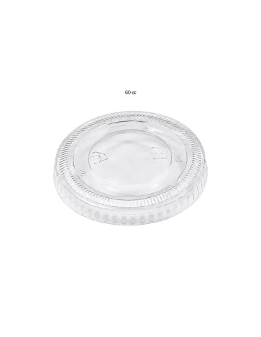 Tapa PET Salsera Kraft 60ml (2000Uds)