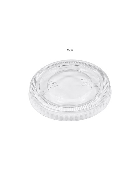 Tapa PET Salsera Kraft 60ml (2000Uds)