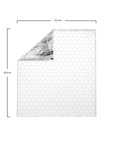 Papel Aluminio Antigrasa 35,5x40,6cm - Betik (1000uds)