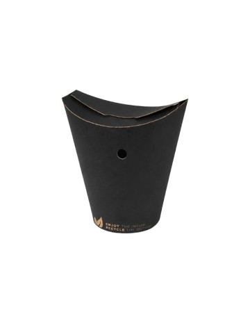 Envase Patatas con Tapa y Agujeros 305gr - Black Collection (1000Uds)