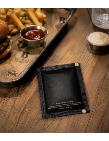 Toallita Limón BIO 6x8cm - Black Collection (1600Uds)
