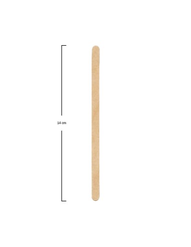 Paletina madera 14cm (1000Uds)