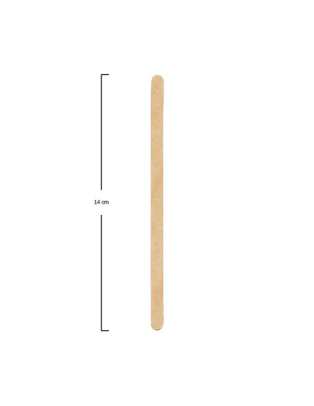 Paletina madera 14cm (1000Uds)