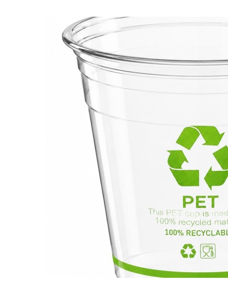 Vaso Plástico PET (1000Uds)