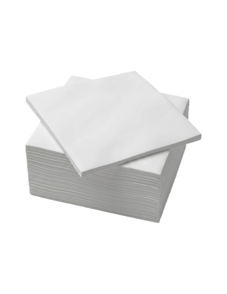 Servilleta Blanca 2C 30x30cm - Tissuan (3200 Uds)