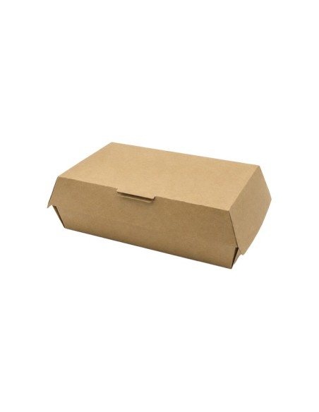 Envase Hot Dog Kraft Microcanal 23,5x12,5x7,5cm - Betik (200Uds)