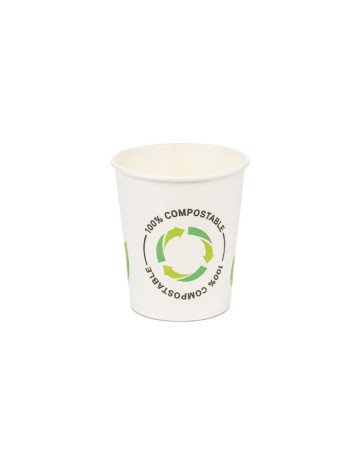 Vaso Carton Kraft Enfundado 210ml - Betik (500Uds)