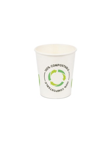 Vaso Carton Kraft Enfundado 210ml - Betik (500Uds)