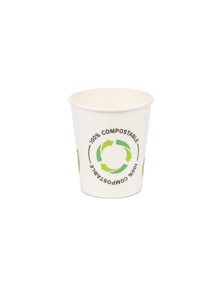 Vaso Carton Kraft Enfundado 210ml - Betik (500Uds)