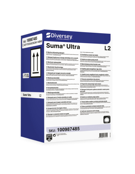 Detergente Lavavajillas Suma Ultra L2 Safepack 10L - Diversey