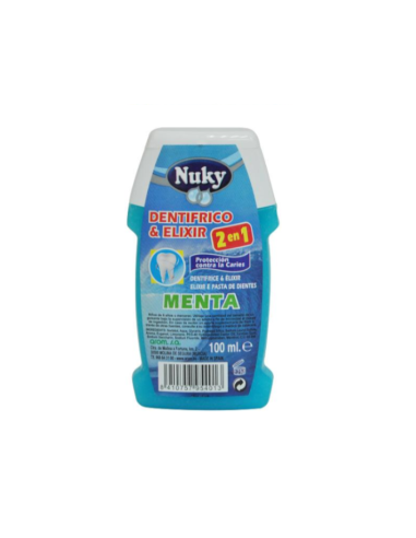 Dentífrico y Elixir Menta 100ml - Nuky