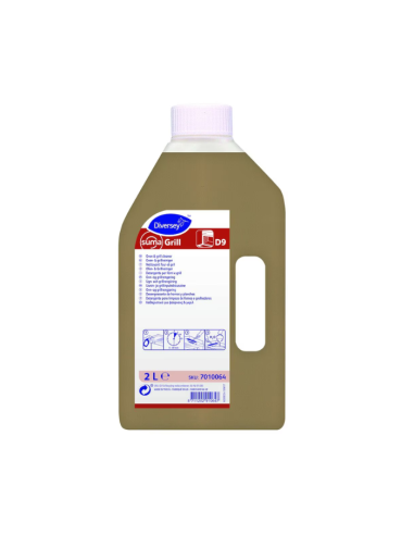 Desengrasante Suma Grill D9 2L - Diversey (6Uds)