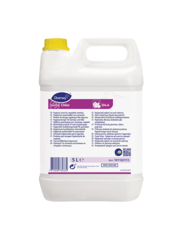 Desinfectante Alimentario Suma Chlor D4.4 5L - Diversey (2Uds)