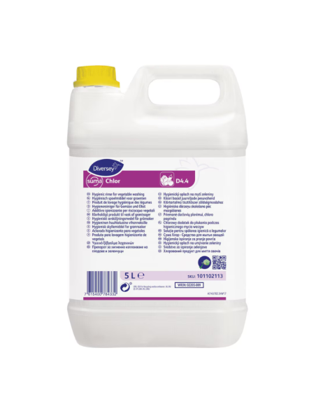 Desinfectante Alimentario Suma Chlor D4.4 5L - Diversey (2Uds)