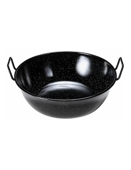 Sartén honda esmaltada c/asas 50cm
