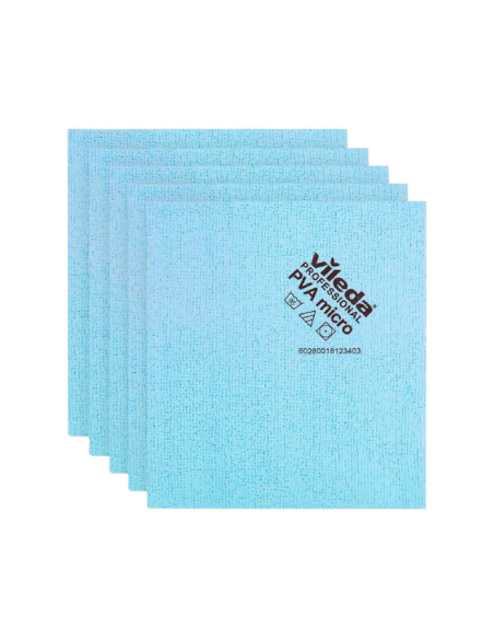 Bayeta PVA Micro Azul 38x35cm - Vileda