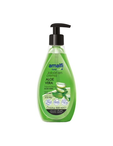 Jabón en Crema Aloe Vera 500ml - Amalfi