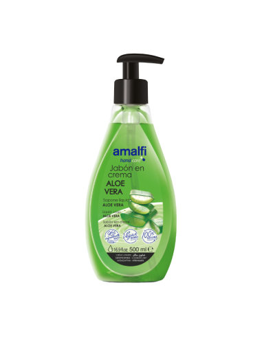 Jabón en Crema Aloe Vera 500ml - Amalfi