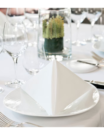 Servilleta Blanca Premium Linstyle 39x39cm - Tork (700Uds) 2