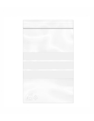 Bolsa con Cierre Hermético Zip 12x18cm (1000Uds)