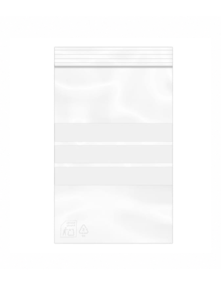 Bolsa con Cierre Hermético Zip 12x18cm (1000Uds)