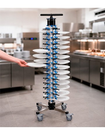 Soporte Portaplatos 55x55x113cm - Lacor 2